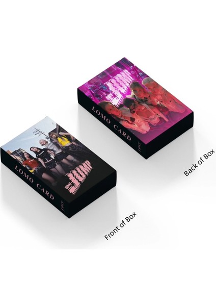 Blackpınk '' Jump '' Çift Yön Baskılı Hologramlı Lazer/lomo Card Seti modelleri