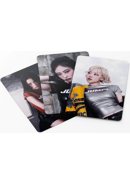 Blackpınk '' Jump '' Çift Yön Baskılı Hologramlı Lazer/lomo Card Seti fırsatları