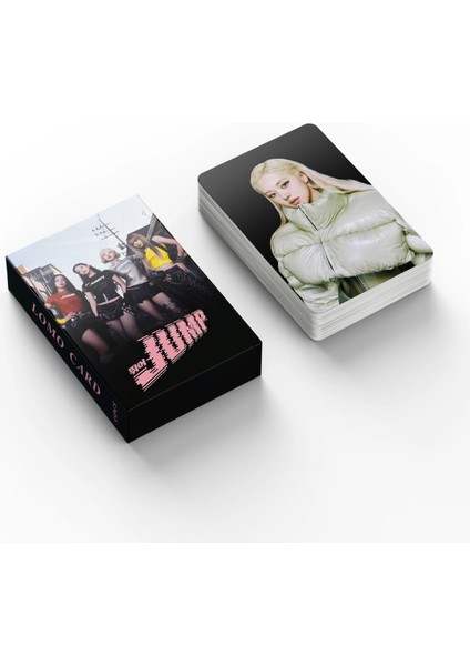Blackpınk '' Jump '' Çift Yön Baskılı Hologramlı Lazer/lomo Card Seti indirimleri
