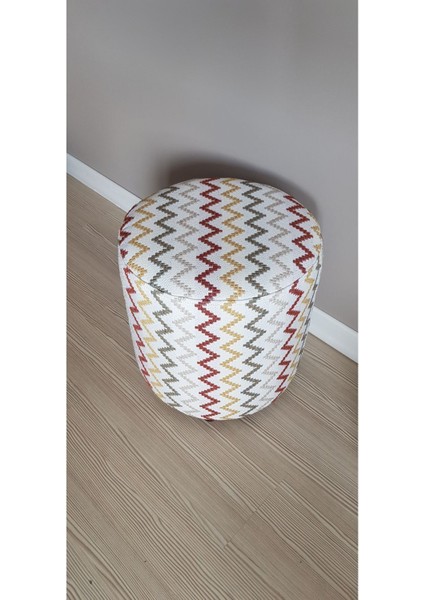 Puf Gerçek Dokuma Kumaş Canlı Renk Çeşitleriyle Kombinlemiş Puf fırsatları