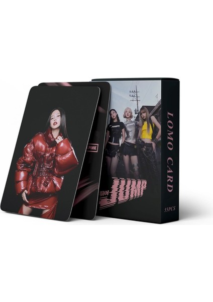 Blackpınk '' Jump '' Çift Yön Baskılı Hologramlı Lazer/lomo Card Seti
