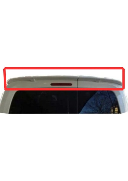 Opel Combo 4 2018 + Çift Kapı Fiber Spoiler (( Boyasız ))