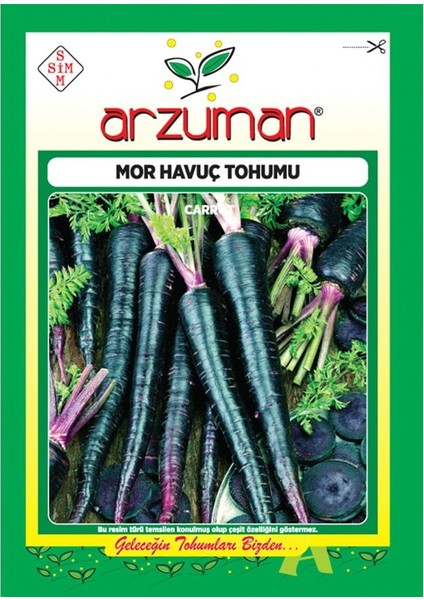 Esvet Mor-Siyah Havuç Tohumu-10 Gram