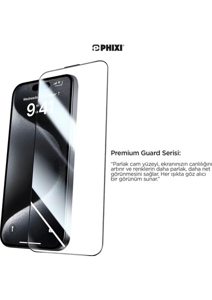 Premium Guard Parlak Cam Ekran Koruyucu – iPhone Xr Uyumlu | Antistatik, Su Tutmaz, Tam Kaplama modelleri
