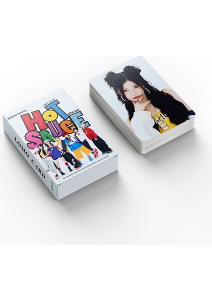 Babymonster '' Hot Sauce '' Çift Yön Baskılı Hologramlı Lazer/lomo Card Seti indirimleri