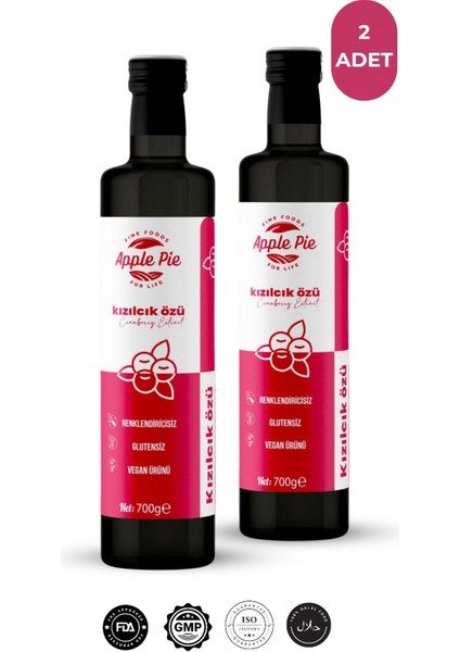 Kızılcık Özü 2 Adet