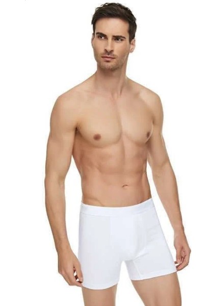 Erkek Modal Elastan Boxer 6'lı Paket