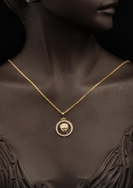 Aslan Tasarım Kolye 14 Ayar Altın fiyatları