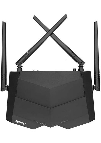 Everest SG-V1200 AC1200 Dualband Wi-Fi Gigabit Vdsl2/adsl2 4*5dbi Antenli Kablosuz Modem Router fiyatları