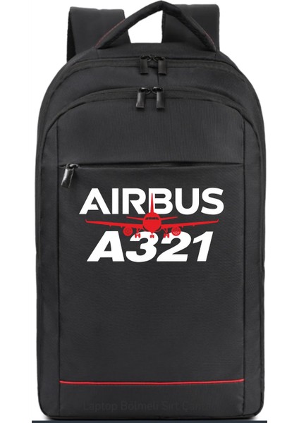 Airbus A321 Sırt Çantası Pilot - Havacı - Uçak Tutkunu Hediye
