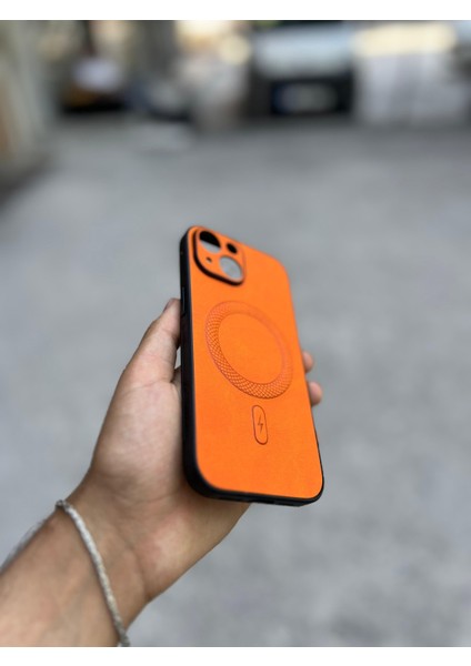 Samsung Galaxy S25 Ultra Uyumlu Magsafe Özellikli Deri Görünümlü Silikon Kılıf modelleri