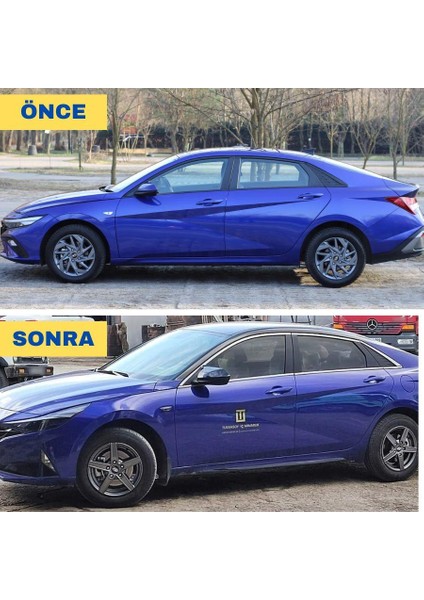 Hyundai Elantra Krom Cam Çerçevesi Set 2020- (12 Parça) fiyatları