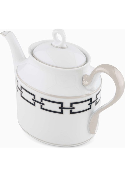 Seramik Çaydanlık Catene 900ML Ginori 1735 Gio Ponti Motifli, Kapaklı, El Yapımı fiyatları