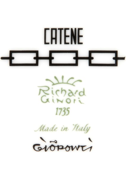 Seramik Çaydanlık Catene 900ML Ginori 1735 Gio Ponti Motifli, Kapaklı, El Yapımı fırsatları