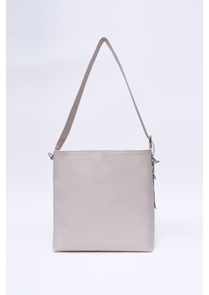 Krem SHK175 Salaş Suni Deri, Çıtçıtlı, Astarlı, Iç Cepli, Ayarlanabilir Askılı Kol ve Omuz Çantası fırsatları