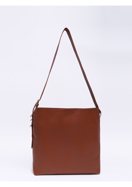 Taba SHK175 Salaş Suni Deri, Çıtçıtlı, Astarlı, Iç Cepli, Ayarlanabilir Askılı Kol ve Omuz Çantası