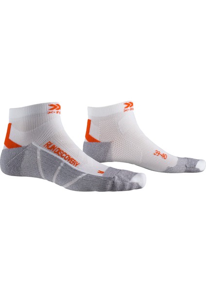 X-socks Run Discovery 4.0 Erkek Beyaz Koşu Çorabı