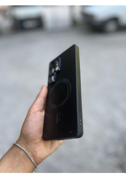 Samsung Galaxy S25 Plus Uyumlu Magsafe Özellikli Deri Görünümlü Silikon Kılıf modelleri