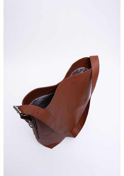 Taba SHK175 Salaş Suni Deri, Çıtçıtlı, Astarlı, Iç Cepli, Ayarlanabilir Askılı Kol ve Omuz Çantası