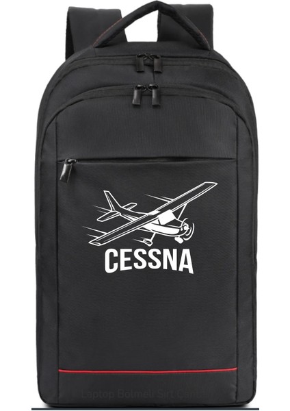 Cessna Sırt Çantası Pilot - Havacı - Uçak Tutkunu Hediye