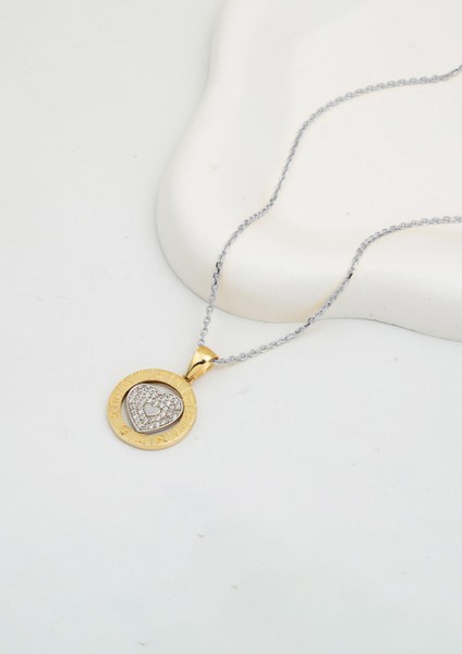 Kalpli Burç Kolye Ucu 14 Ayar Altın modelleri