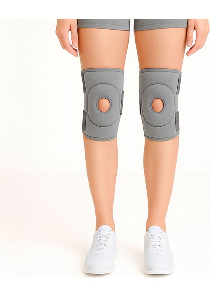 Gri Patella Destekli Dizlik Menisküs Için Dizlik Ayarlanabilir Koruyucu Diz Korsesi fiyatları