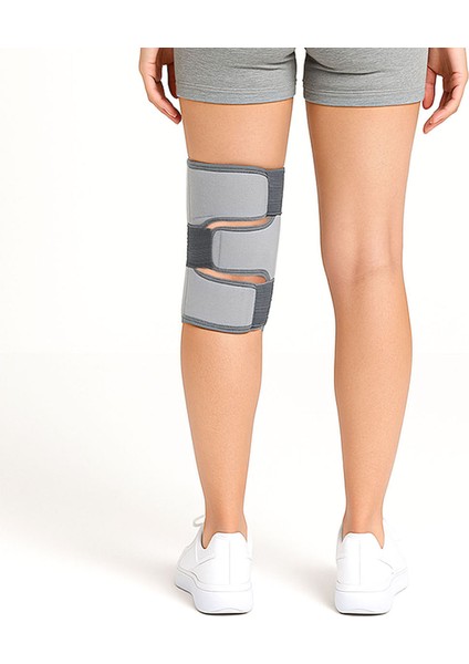 Gri Patella Destekli Dizlik Menisküs Için Dizlik Ayarlanabilir Koruyucu Diz Korsesi fırsatları