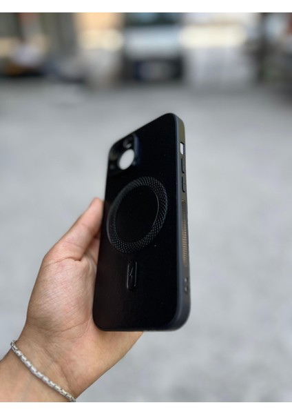 Samsung Galaxy S25 Ultra Uyumlu Magsafe Özellikli Deri Görünümlü Silikon Kılıf fırsatları