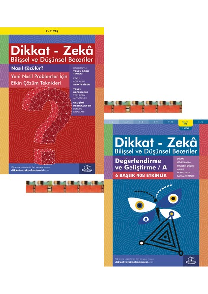 Değerlendirme ve Geliştirme/a, Bilişsel ve Düşünsel Beceriler, Nasıl Çözülür-Dikkat Zeka (10-11YAŞ)