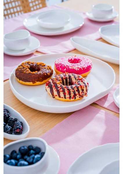 Planet 6 Kişilik 27 Parça Porselen Kahvaltı Takımı modelleri