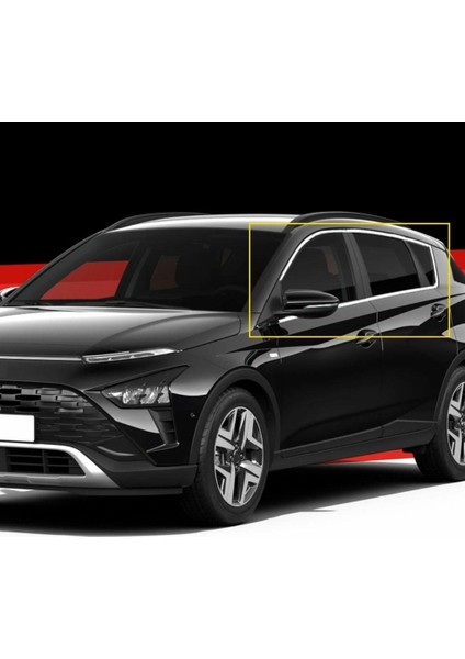 Hyundai Bayon Krom Cam Çerçevesi Set 2020- (12 Parça) fiyatları