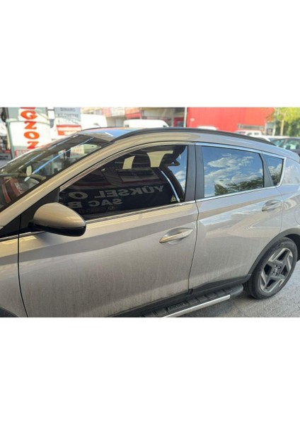 Hyundai Bayon Krom Cam Çerçevesi Set 2020- (12 Parça) modelleri