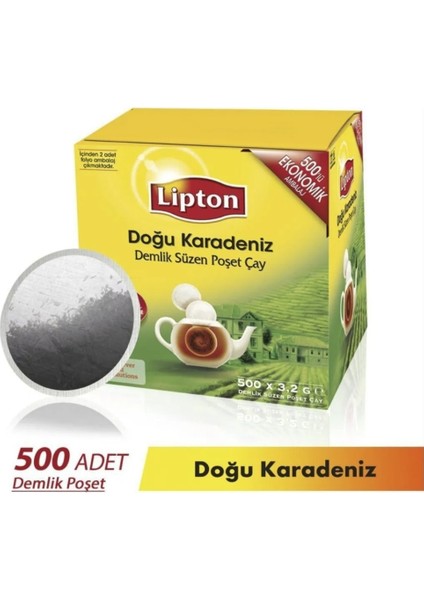 Demlik Poşet Çay, Doğu Karadeniz, 500'LÜ Paket, Lezzetli