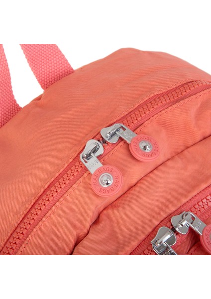 Unisex Zararlı Kimyasal Içermeyen Waterproof Sırt Çantası Somon modelleri