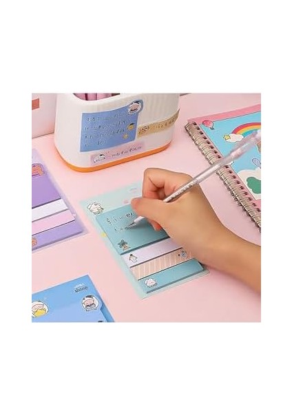 Mor Temalı 4 Renkli Not Seti - Post-It - Sticky Note fiyatları