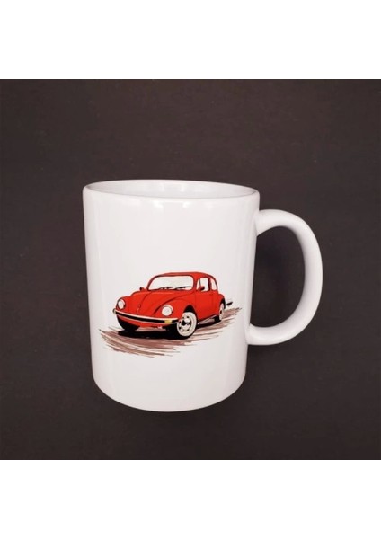 Kırmızı Vosvos Baskılı Kupa fiyatları