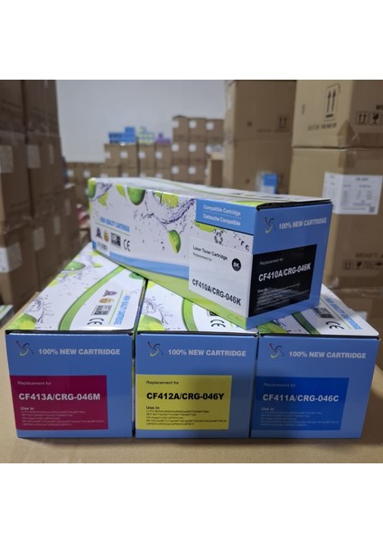 Hp CF410A-CRG046 Yüksek Kalite Toner Kartuşu
