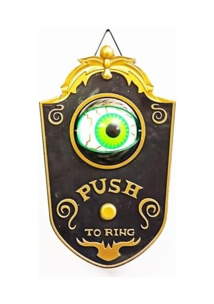 Halloween Kapı Zili Ding Dong Siyah fiyatları