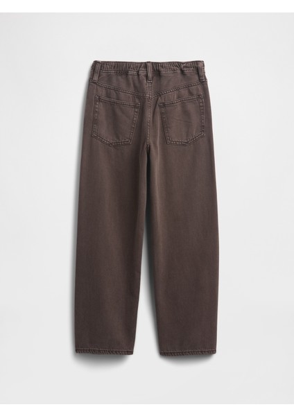 Erkek Çocuk Kahverengi Denim Pantolon modelleri