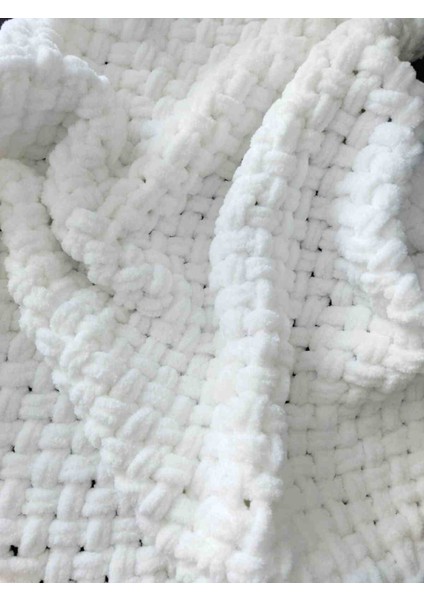 El Örgüsü Puffy Peluş Bebek Battaniyesi 90 cm fiyatları
