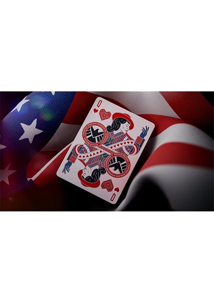 Captain America Premium Oyun Kağıdı Iskambil Kartları destesi indirimleri