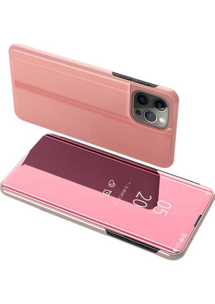 Apple iPhone 11 Pro Uyumlu Aynalı Kapaklı Lüx Kılıf