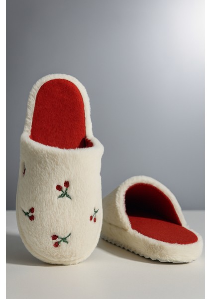 Pofuduk Figürlü Panduf Kadın Ev Teliği Ses Yapmaz Hafif Yumuşak Taban indirimleri