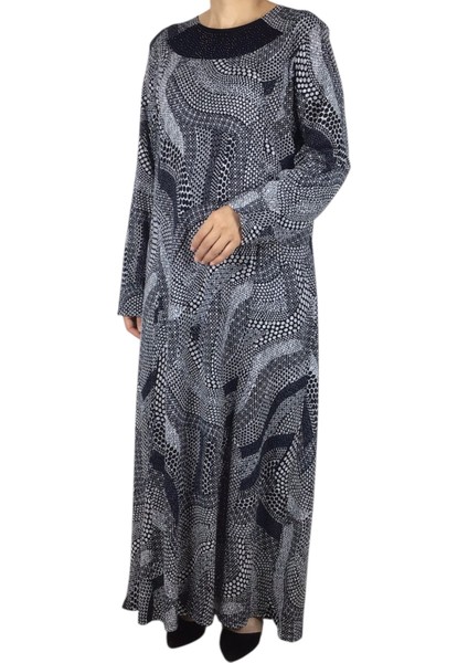 Anne Desenli Kulplu Elbise