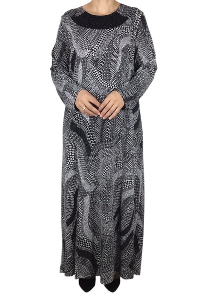 Anne Desenli Kulplu Elbise