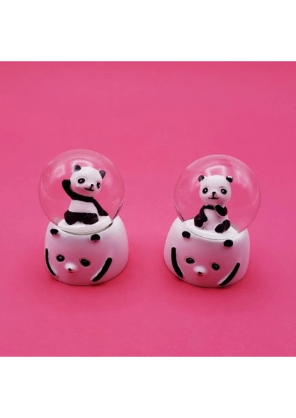 Mini Işıklı Panda Kar Küresi fiyatları