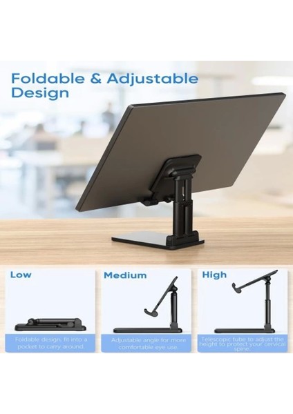 Masaüstü Telefon ve Tablet Tutucu modelleri