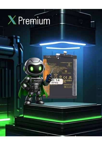 Xpremium Xiaomi Mi 14 (BP4Q) Batarya – 4610 Mah Süper Yüksek Kapasiteli Güçlendirilmiş Pil fiyatları