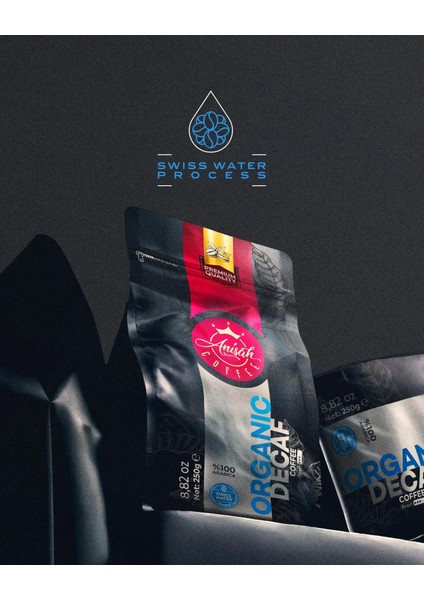 Decaf Kafeinsiz Kahve Espresso Öğütüm | Organik | Swiss Water %100 Arabica | 250G fırsatları