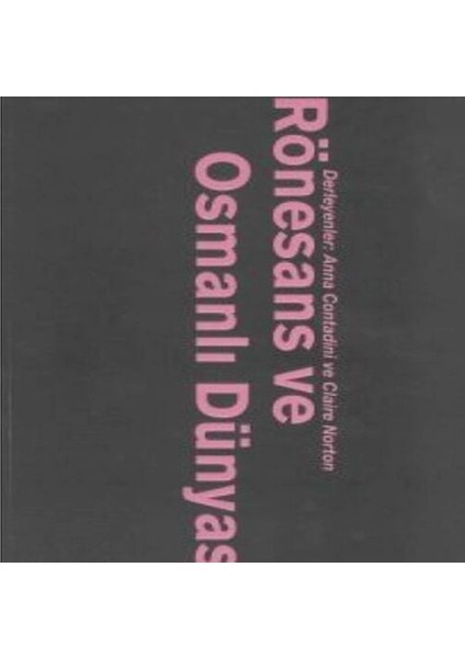 Rönesans ve Osmanlı Dünyası